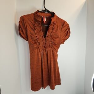 Rustic Orange Size Medium No Stains No Tears